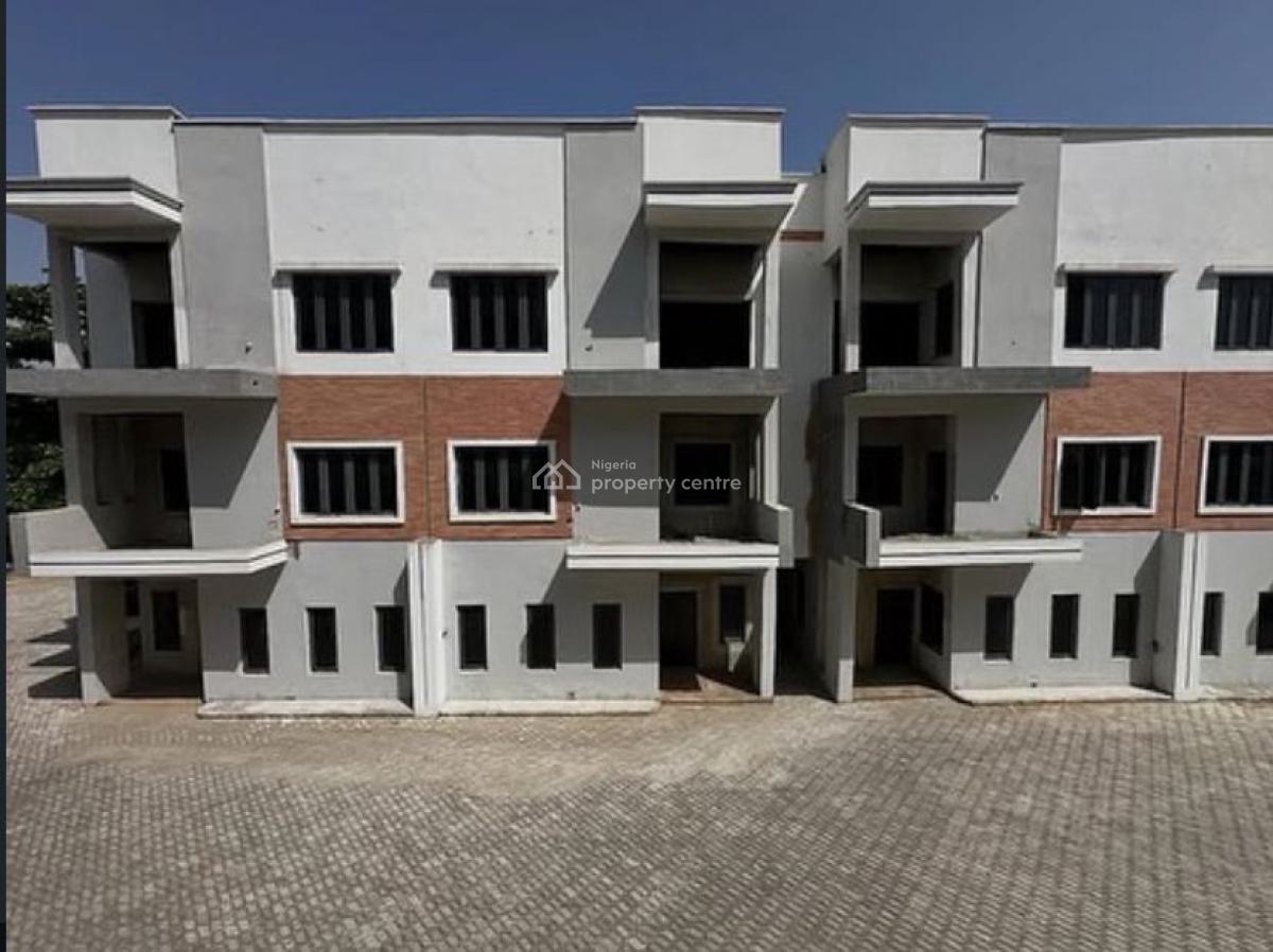 Newly Built 5 Bedroom Terrace Duplex with Bq, Garki, Abuja, Terraced Duplex for Sale