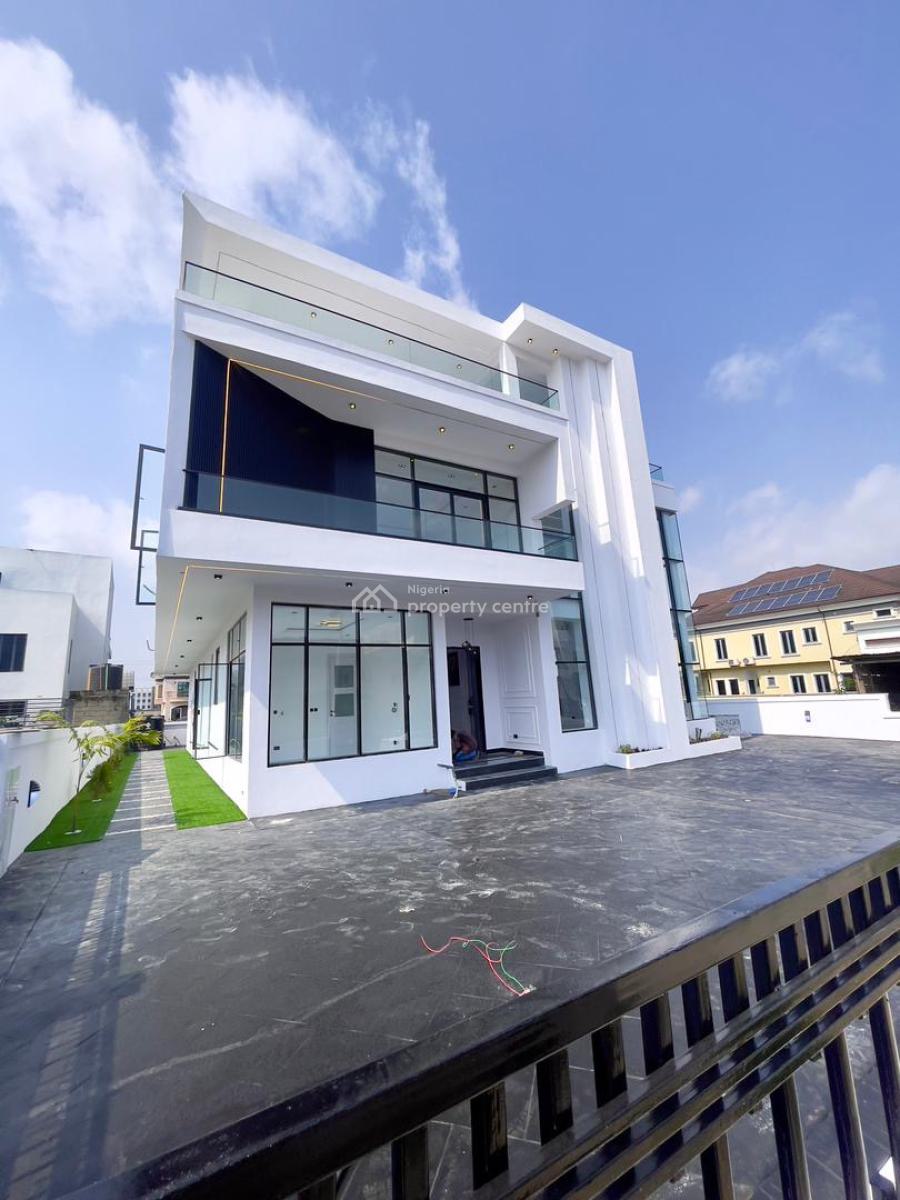 Marvelously Carved 6 Bed Detached Duplex with Cinema, Swimming Pool, Vgc, Lekki, Lagos, Detached Duplex for Sale