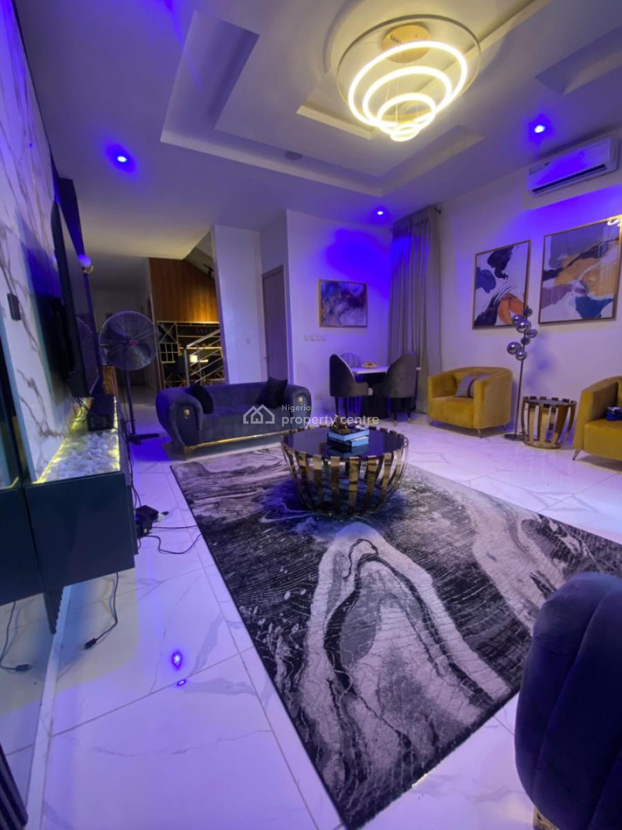 Exquisite Fully Furnished 4 Bedroom Duplex, Ikota, Lekki Phase 2, Lekki, Lagos, Flat / Apartment Short Let