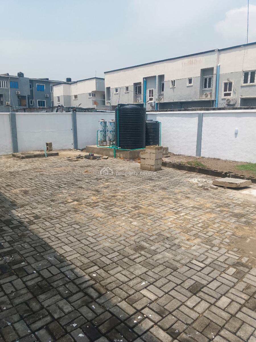 Brand New 4 Bedroom Terrace Duplex, Renovation Is Ongoing, Opposite Buena Vista Estate, Orchid Road, Lafiaji, Lekki, Lagos, Terraced Duplex for Rent