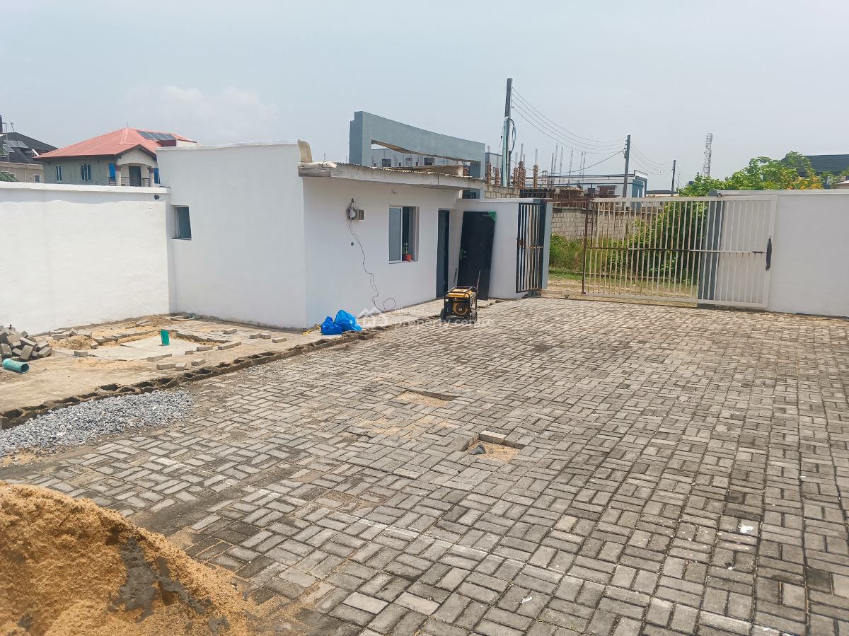 Brand New 4 Bedroom Terrace Duplex, Renovation Is Ongoing, Opposite Buena Vista Estate, Orchid Road, Lafiaji, Lekki, Lagos, Terraced Duplex for Rent