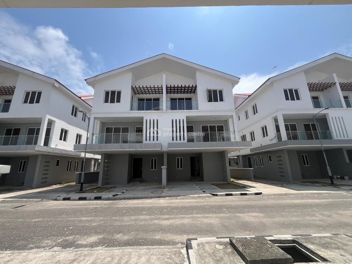 Elegant 4bedroom Semi Detached Duplex, Chevron, Lekki, Lagos, Semi-detached Duplex for Rent