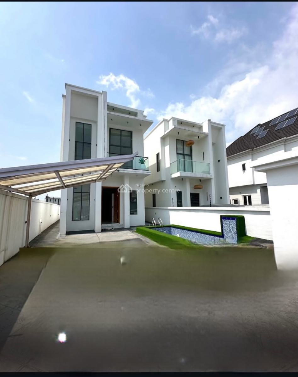 4 Bedroom Spacious Duplex with a Pool, Ologolo Lekki, Lekki, Lagos, Detached Duplex for Sale