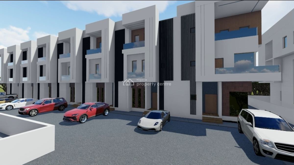 4-bedroom Terrace Duplex Carcass +5kva Solar Energy Systems, Off News Engineering Road, Dawaki Abuja., Dawaki, Gwarinpa, Abuja, Terraced Duplex for Sale