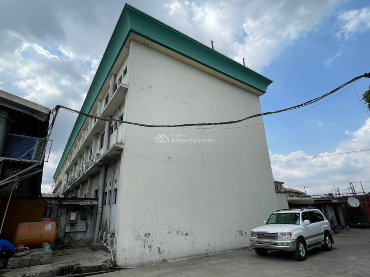 2 Bay Warehouse of 3,100sqm with Office Block of 600sqm (3-floor) on 6, Along Agege Motor Road, By Vono Foam, Mushin Lagos, Challenge, Mushin, Lagos, Warehouse for Sale