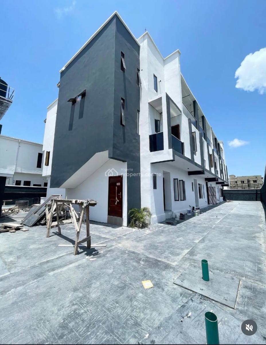 Lovely Built 3 Bedroom Terrace Duplex with a Room Bq, Ikota, Lekki, Lagos, Terraced Duplex for Sale