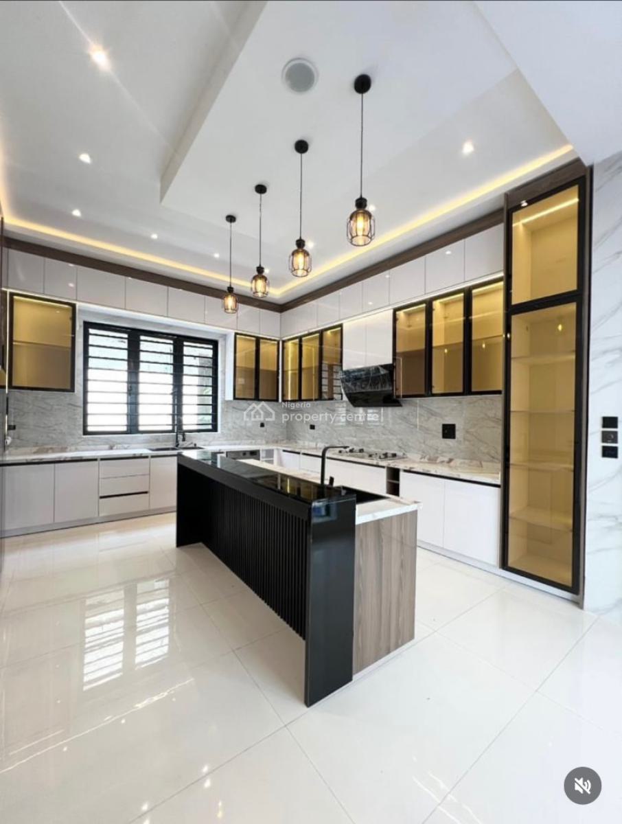 Nice 5 Bedroom Home with a Bq and Swimming Pool, Ikota, Lekki, Lagos, Detached Duplex for Sale