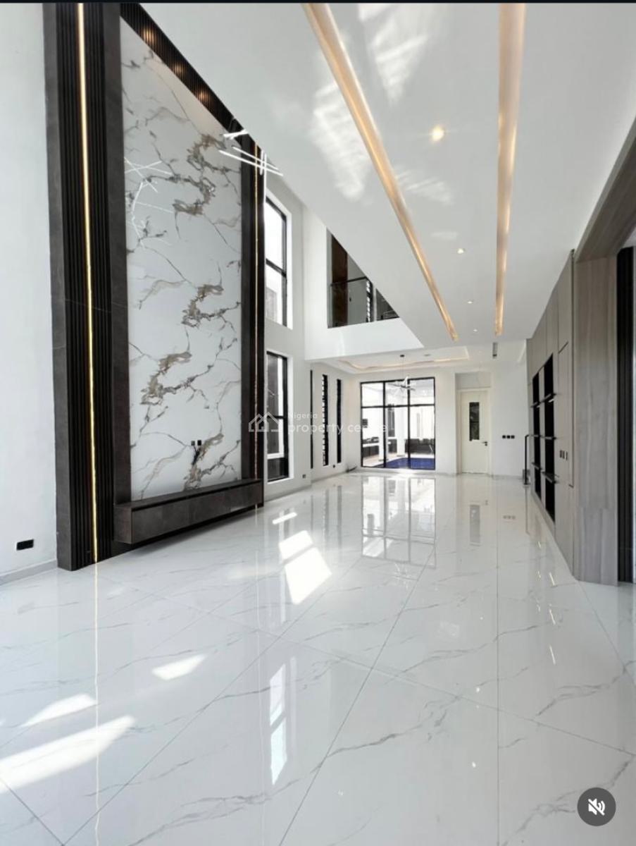 Nice 5 Bedroom Home with a Bq and Swimming Pool, Ikota, Lekki, Lagos, Detached Duplex for Sale