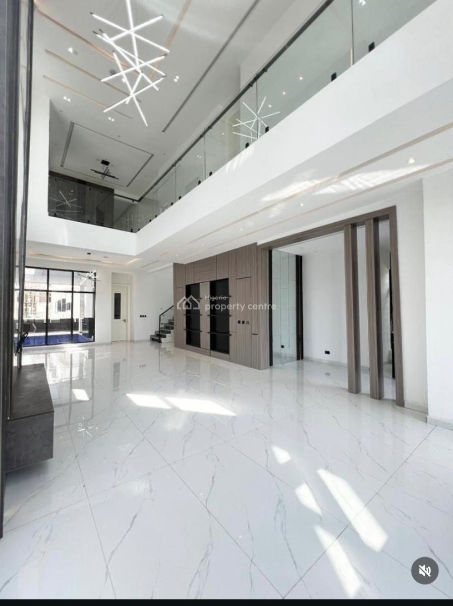 Nice 5 Bedroom Home with a Bq and Swimming Pool, Ikota, Lekki, Lagos, Detached Duplex for Sale