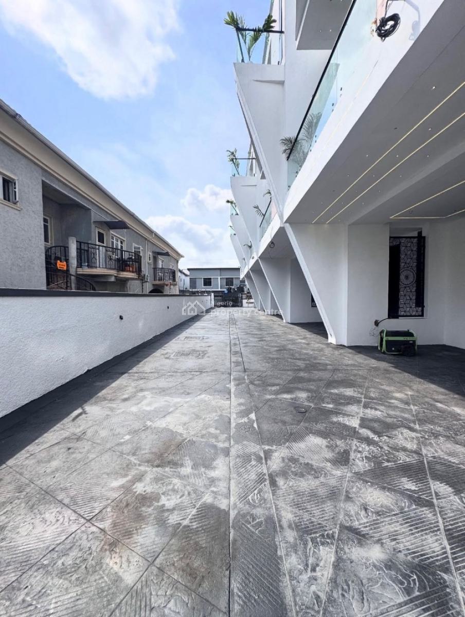 Contemporary 4 Bedroom Terrace Duplex with a Room Bq, Ikate, Lekki, Lagos, Terraced Duplex for Sale