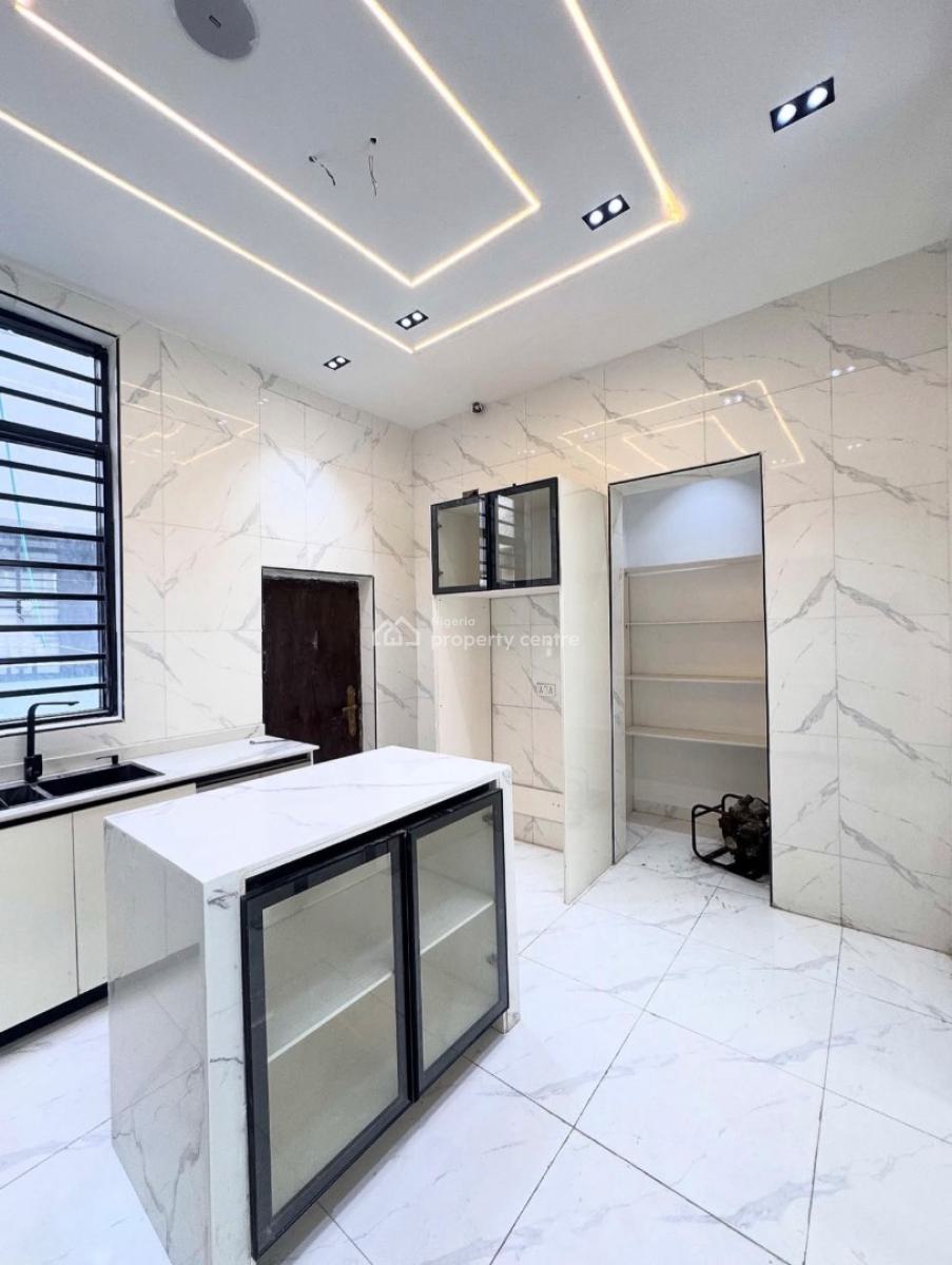 Contemporary 4 Bedroom Terrace Duplex with a Room Bq, Ikate, Lekki, Lagos, Terraced Duplex for Sale