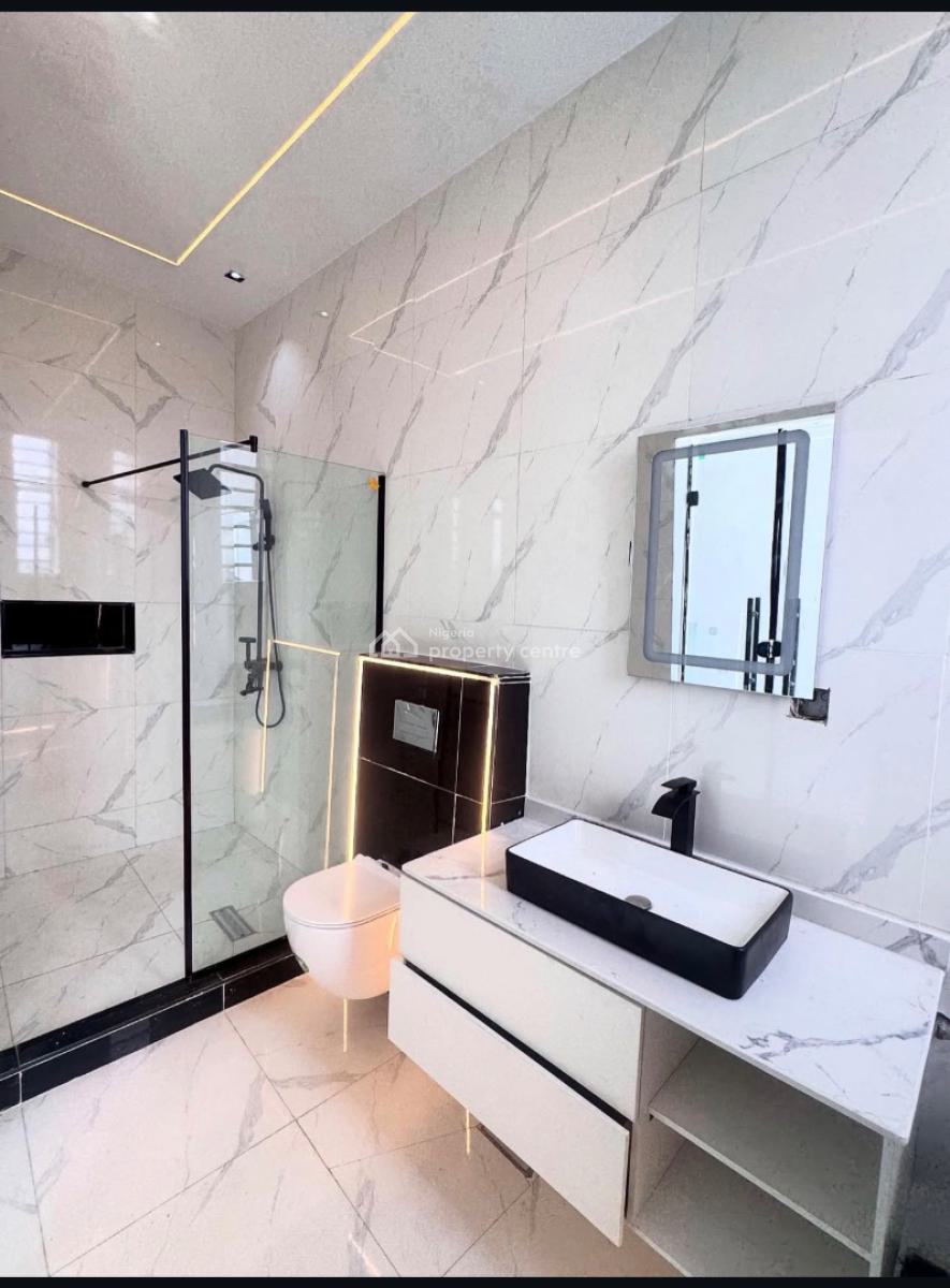 Contemporary 4 Bedroom Terrace Duplex with a Room Bq, Ikate, Lekki, Lagos, Terraced Duplex for Sale