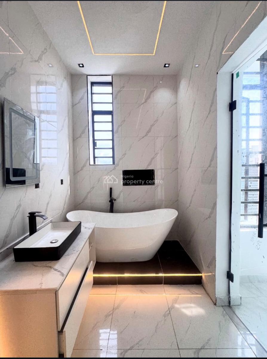 Contemporary 4 Bedroom Terrace Duplex with a Room Bq, Ikate, Lekki, Lagos, Terraced Duplex for Sale