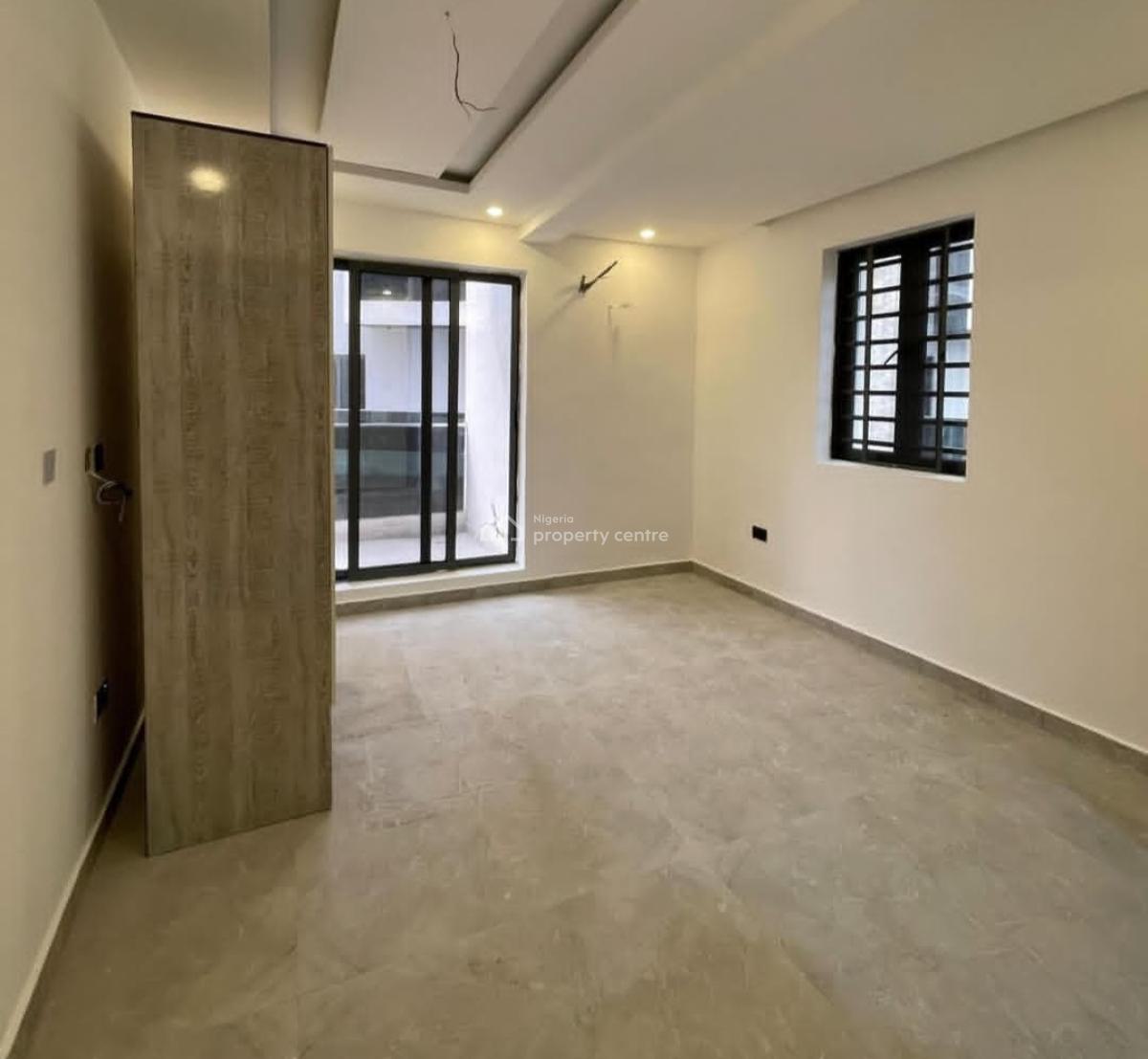 Well Finished Serviced 4 Bedroom Terrace with a Room Bq, Ikate Elegushi, Lekki, Lagos, Terraced Duplex for Sale