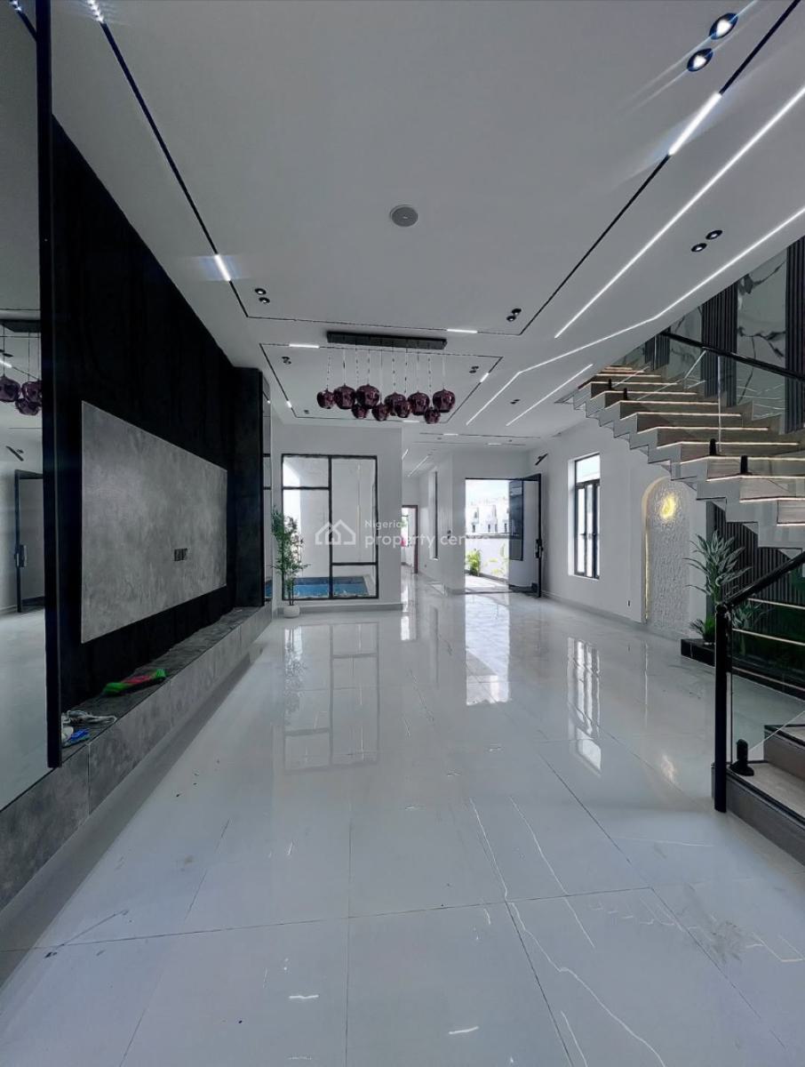 Executive 5-bedrooms Deluxe Fully Detached Duplex with Swimming Pool, Ajah, Lagos, Detached Duplex for Sale