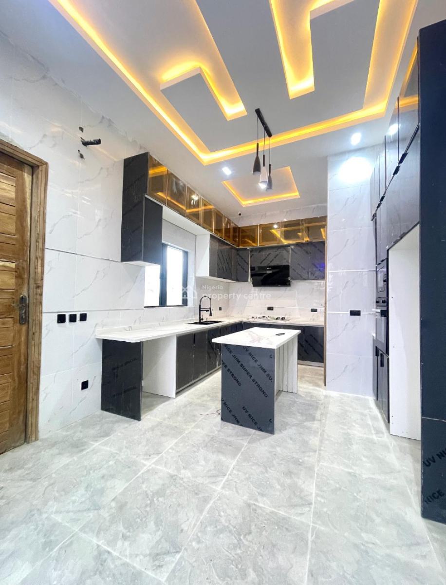 Aesthetically Pleasing 4 Bedroom Duplex with a Bq and a Pool, Chevron, Lekki, Lagos, House for Sale