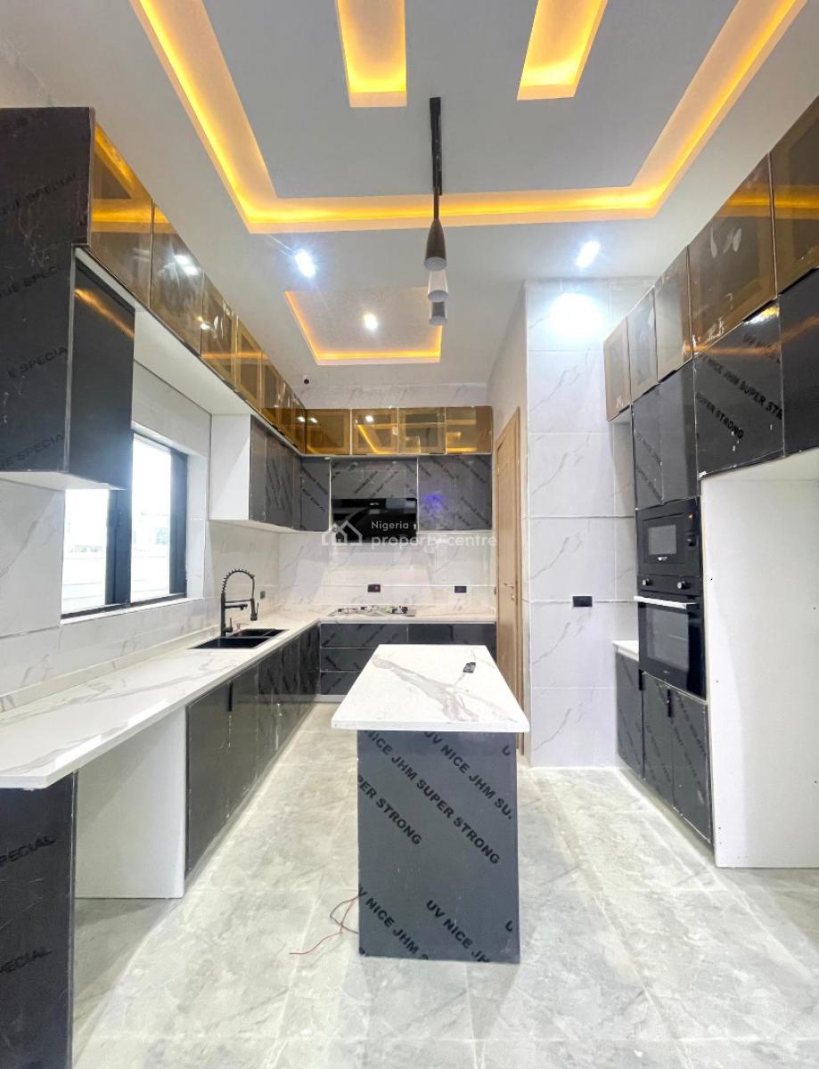 Aesthetically Pleasing 4 Bedroom Duplex with a Bq and a Pool, Chevron, Lekki, Lagos, House for Sale