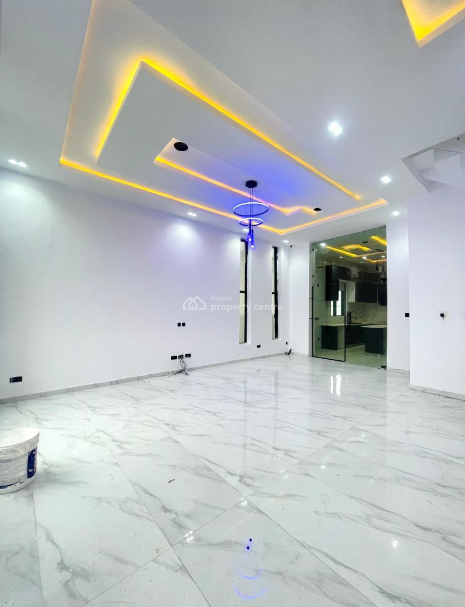 Aesthetically Pleasing 4 Bedroom Duplex with a Bq and a Pool, Chevron, Lekki, Lagos, House for Sale