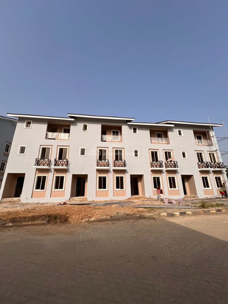 4 Bedroom Terraced Duplex with an Attached Bq, Durumi, Abuja, Terraced Duplex for Sale