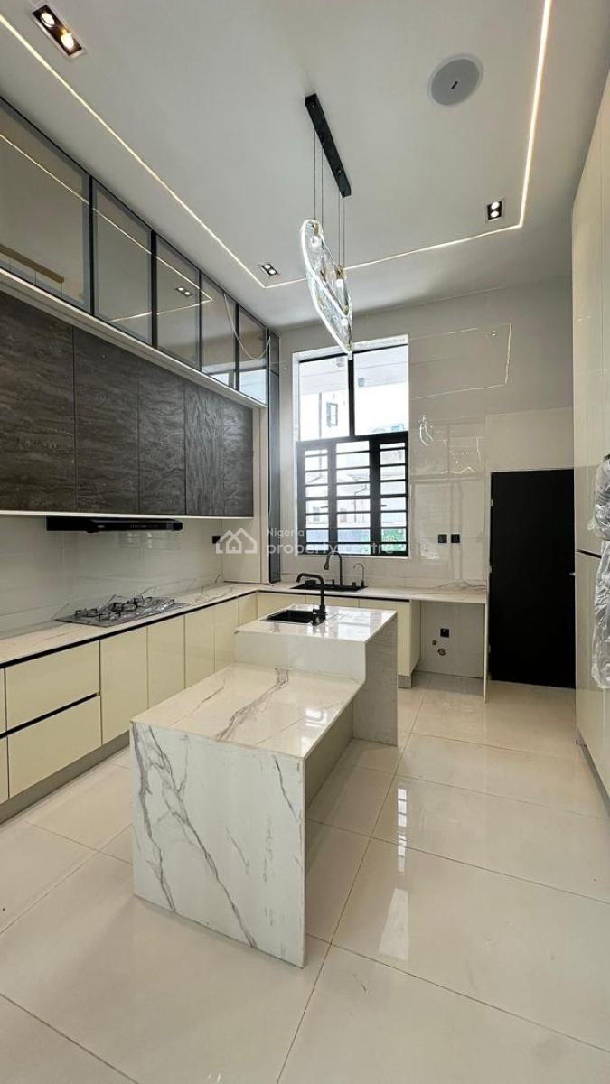 Elegant 5 Bedroom Duplex with a Bq and a Pool, Chevron, Lekki, Lagos, House for Sale