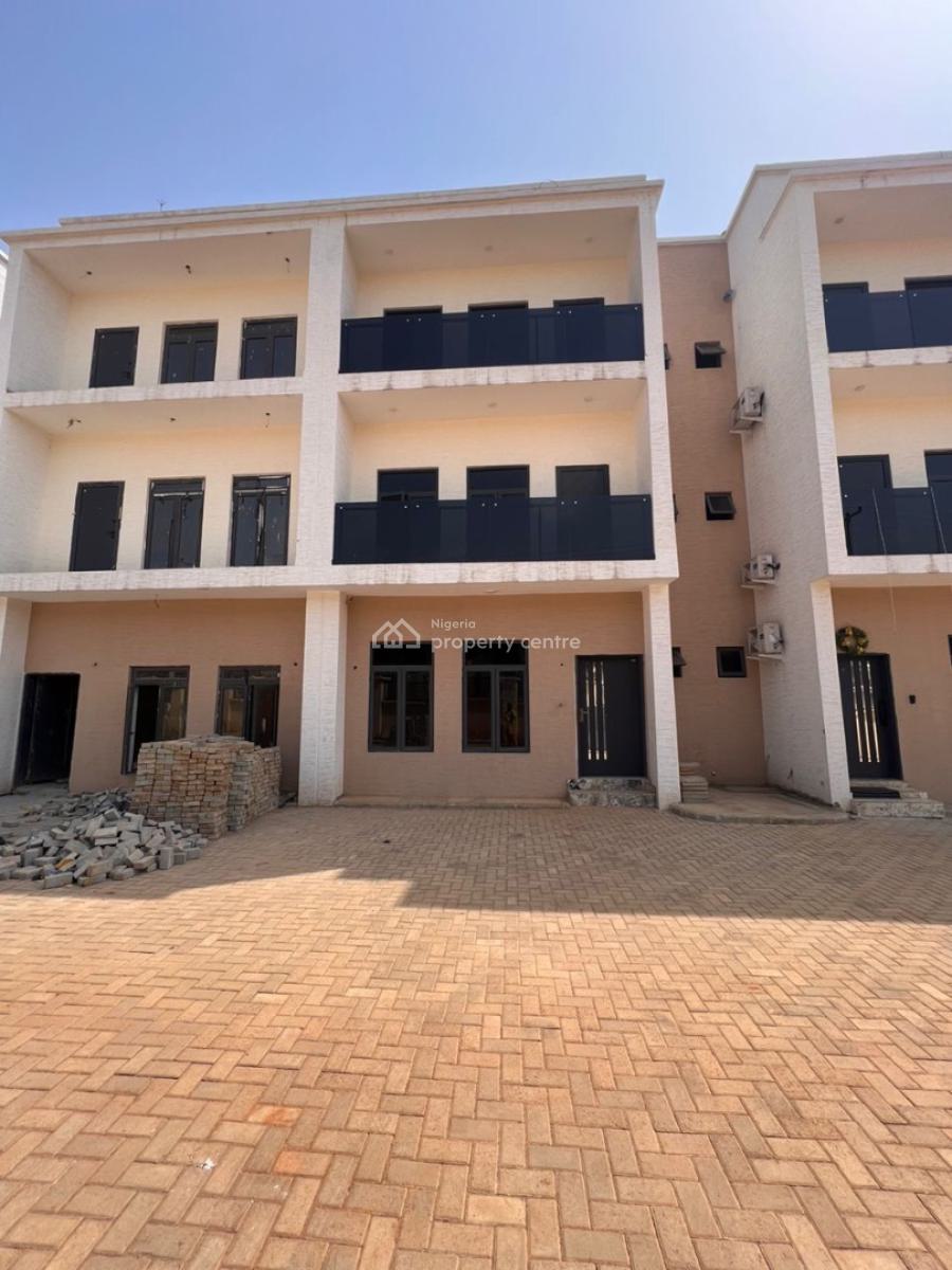 4 Bedroom Terraced Duplex with an Attached Bq, Katampe Extension, Katampe, Abuja, Terraced Duplex for Sale
