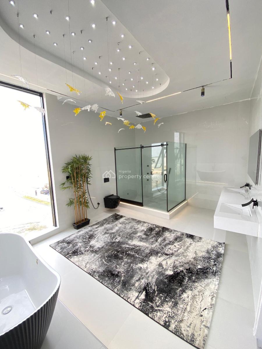 Gigantic 5 Bedroom Duplex with a Bq,cinema,pool, Osapa, Lekki, Lagos, House for Sale