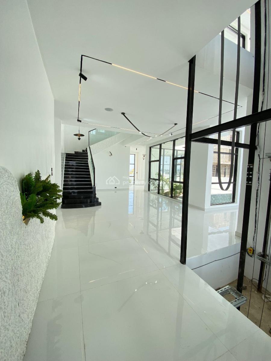 Gigantic 5 Bedroom Duplex with a Bq,cinema,pool, Osapa, Lekki, Lagos, House for Sale