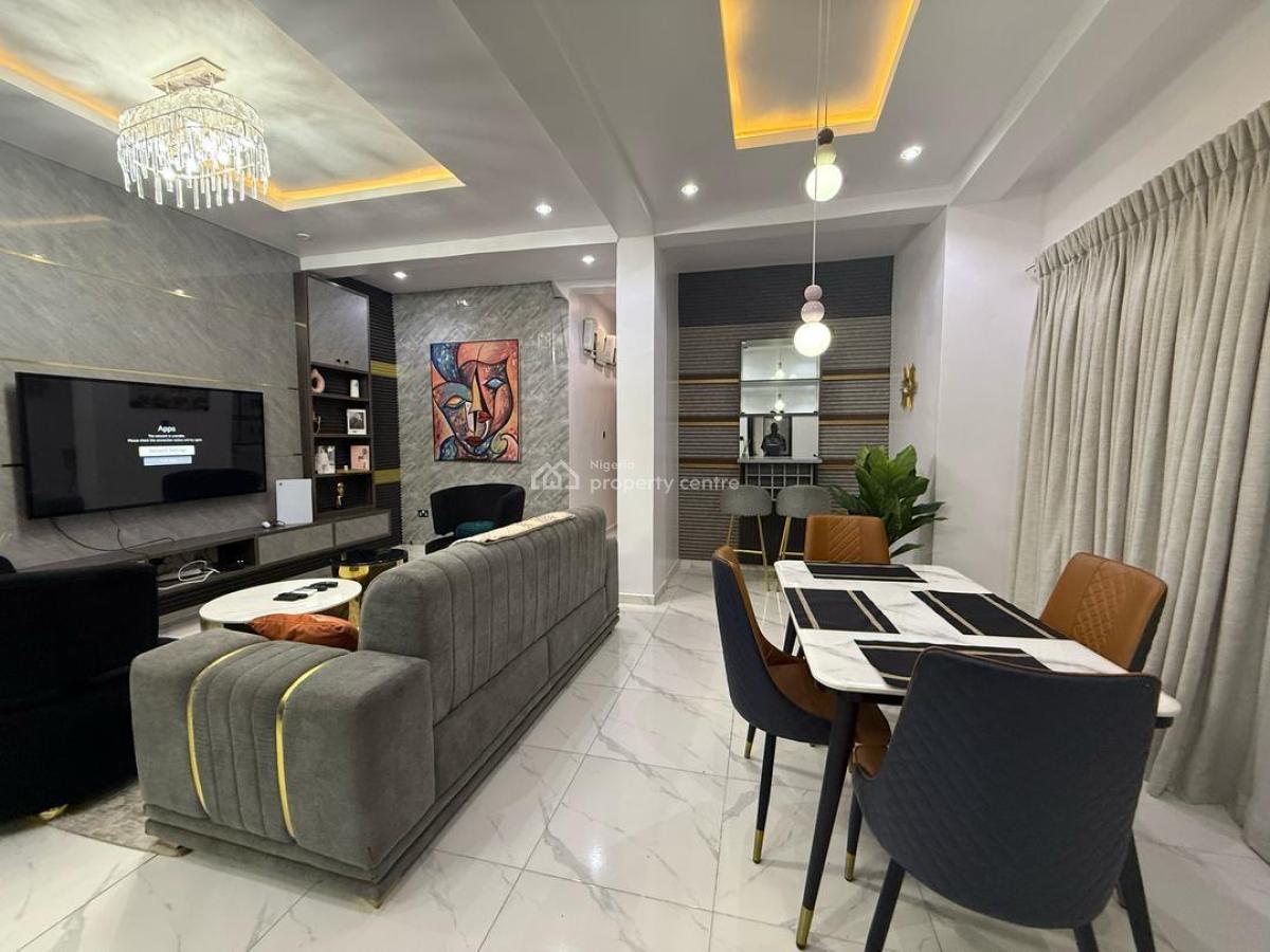 Newly Built, Furnished 2 Bedroom Apartment Suitable for Airbnb, Lekki Phase 1, Lekki, Lagos, Flat / Apartment for Rent