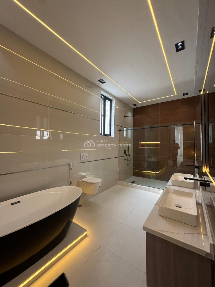 Stunningly 5 Bedroom Duplex with a Bq and a Pool,cinema, Osapa, Lekki, Lagos, House for Sale