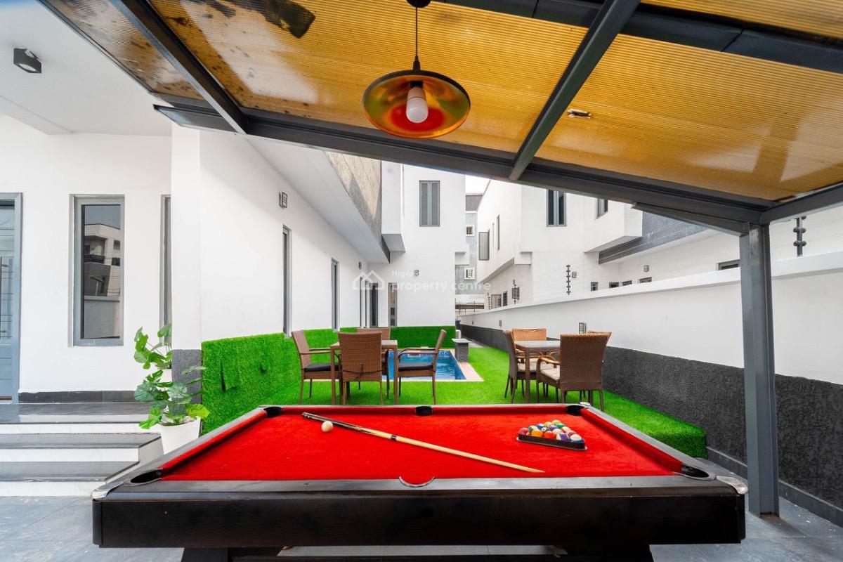 Luxury 5 Bedroom Duplex with a Private Garden and Swimming Pool, Lekki, Lagos, Detached Duplex Short Let
