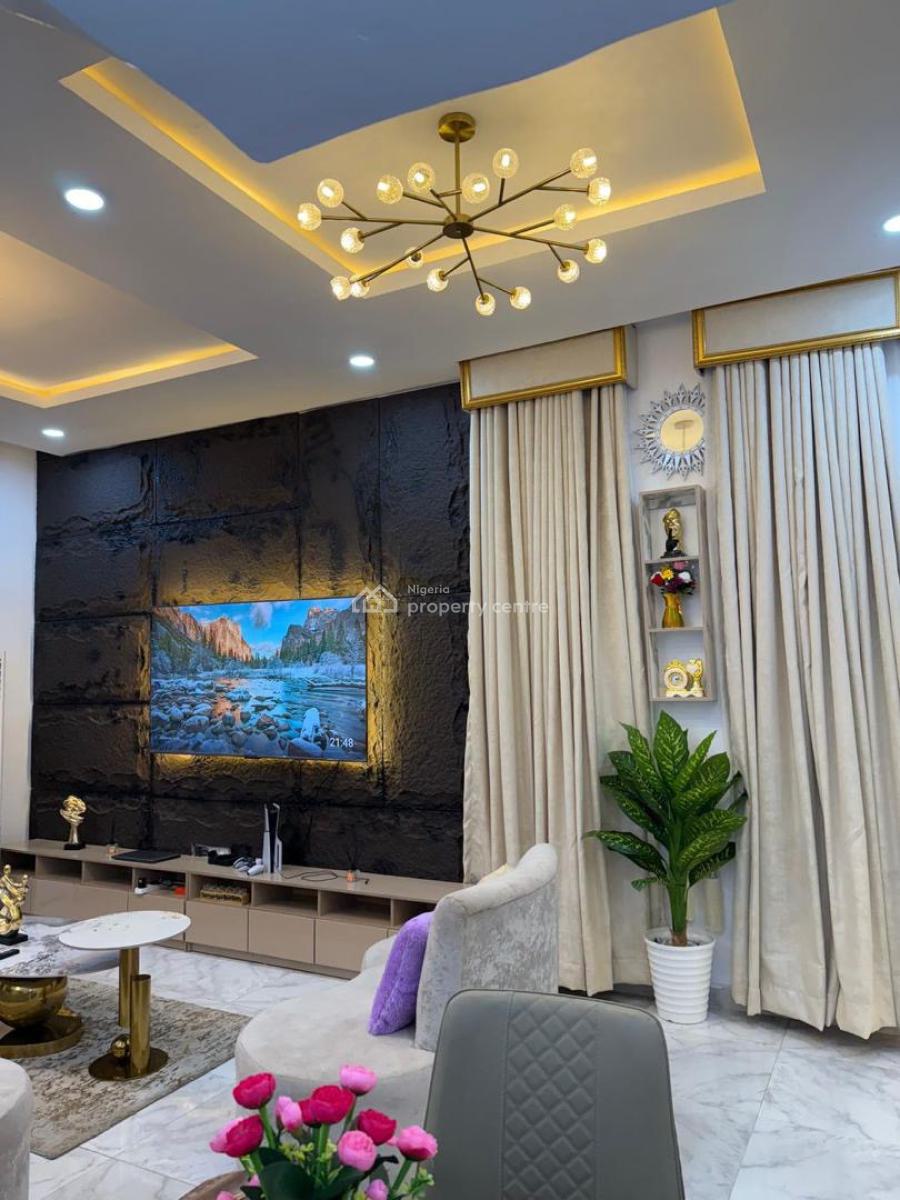 Luxury 3 Bedroom Triplex Apartment with Ps5 Available, Agungi, Lekki, Lagos, Flat / Apartment Short Let