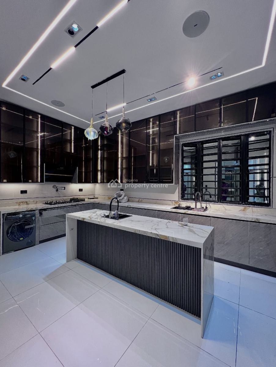 Contemporary 5 Bedroom Detached Duplex with Swimming Pool and Bq, 2nd Toll Gate, Lekki, Lagos, Detached Duplex for Sale