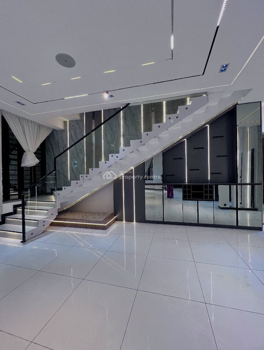 Contemporary 5 Bedroom Detached Duplex with Swimming Pool and Bq, 2nd Toll Gate, Lekki, Lagos, Detached Duplex for Sale