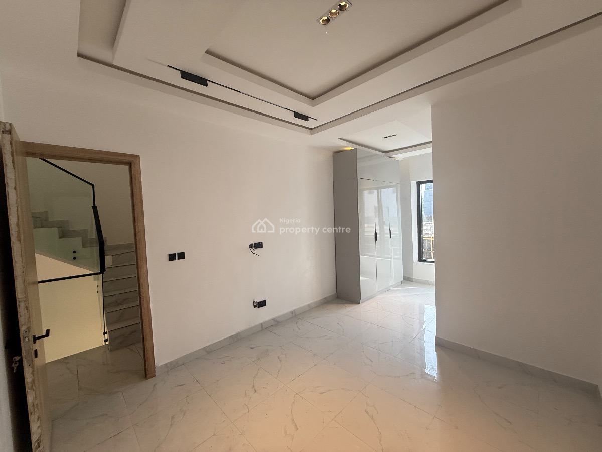 Brand New Automated 4 Bedroom Terrace Duplex with Bq,pool and a Gym, Lekki Phase 1, Lekki, Lagos, Terraced Duplex for Rent