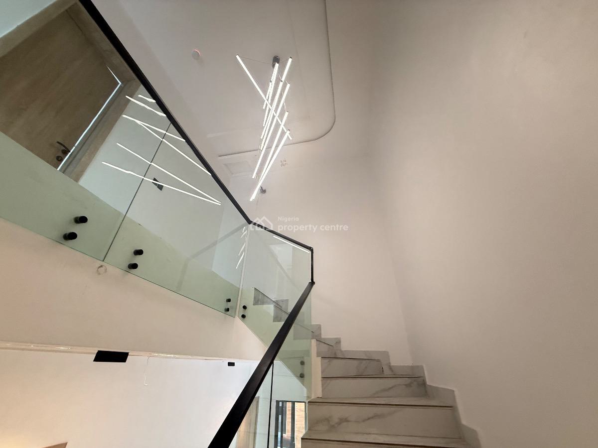 Brand New Automated 4 Bedroom Terrace Duplex with Bq,pool and a Gym, Lekki Phase 1, Lekki, Lagos, Terraced Duplex for Rent