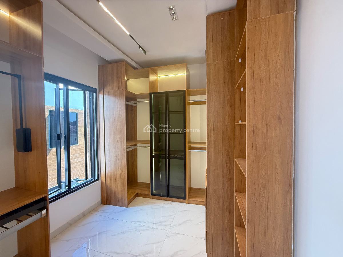 Brand New Automated 4 Bedroom Terrace Duplex with Bq,pool and a Gym, Lekki Phase 1, Lekki, Lagos, Terraced Duplex for Rent