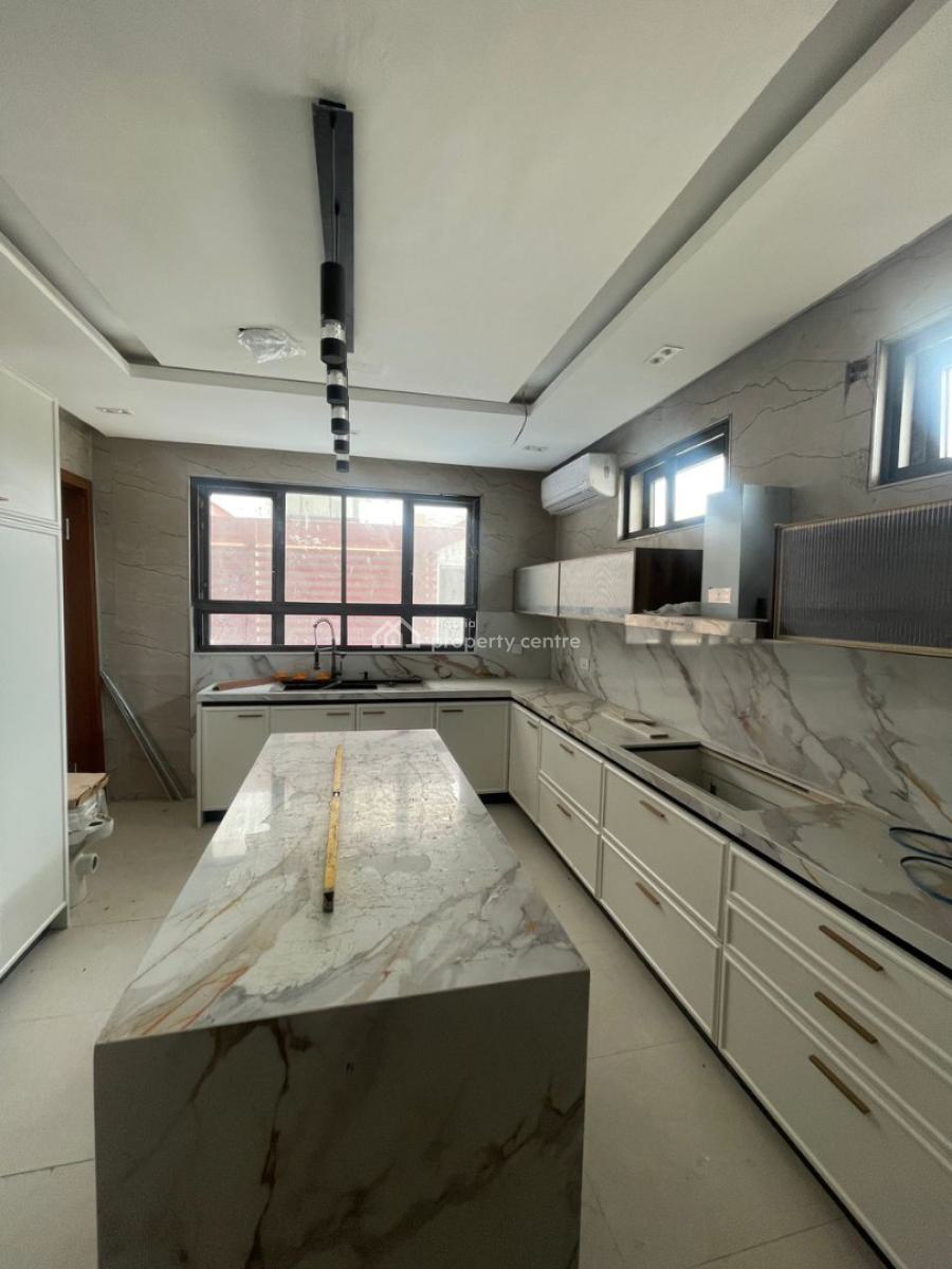 Ultra Luxury 6 Bedroom Fully Detached Duplex with 2bq,cinema , Gym ,, Banana Island, Ikoyi, Lagos, Detached Duplex for Sale