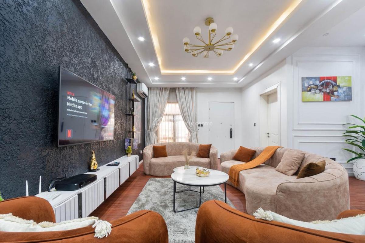 Beautifully Furnished Luxurious 5bedroom Self Compound with Snooker &, Lekki Phase 1, Lekki, Lagos, Flat / Apartment Short Let