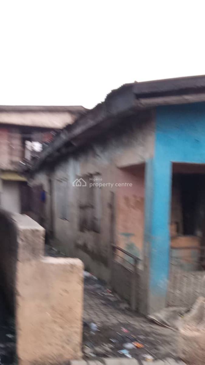 Decent a Storey Building + Bungalow, Onike, Iwaya, Yaba, Lagos, Block of Flats for Sale