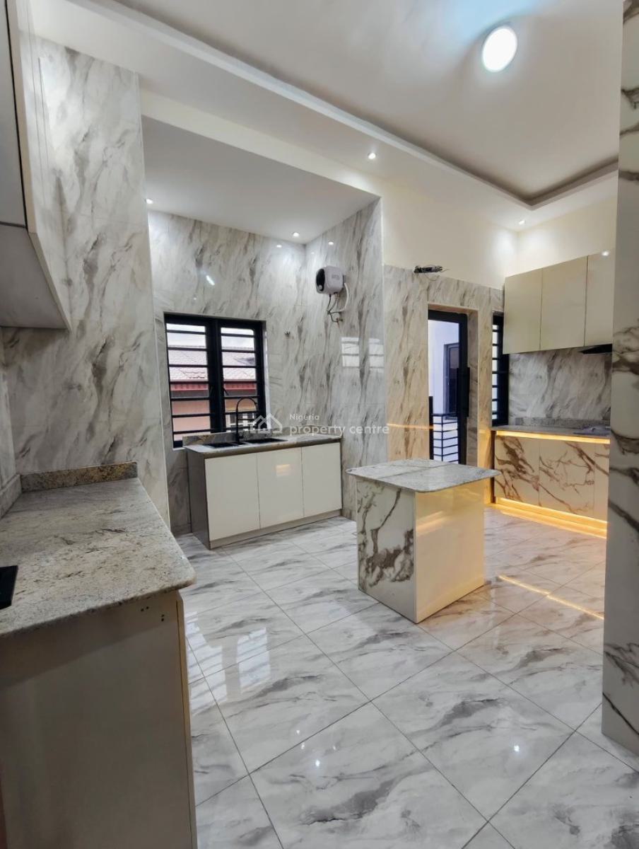 Newly Built 4 Bedroom Fully Detached Duplex with 2 Room Bq, Off Wemco Road, Ikeja, Lagos, Detached Duplex for Sale