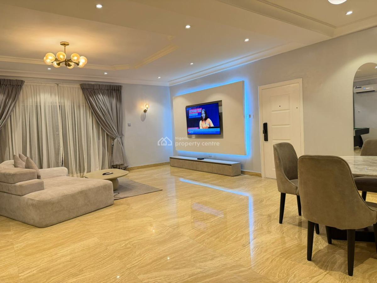 Luxury 3-bedroom Apartment  with Pool, Parkview, Ikoyi, Lagos, Flat / Apartment Short Let