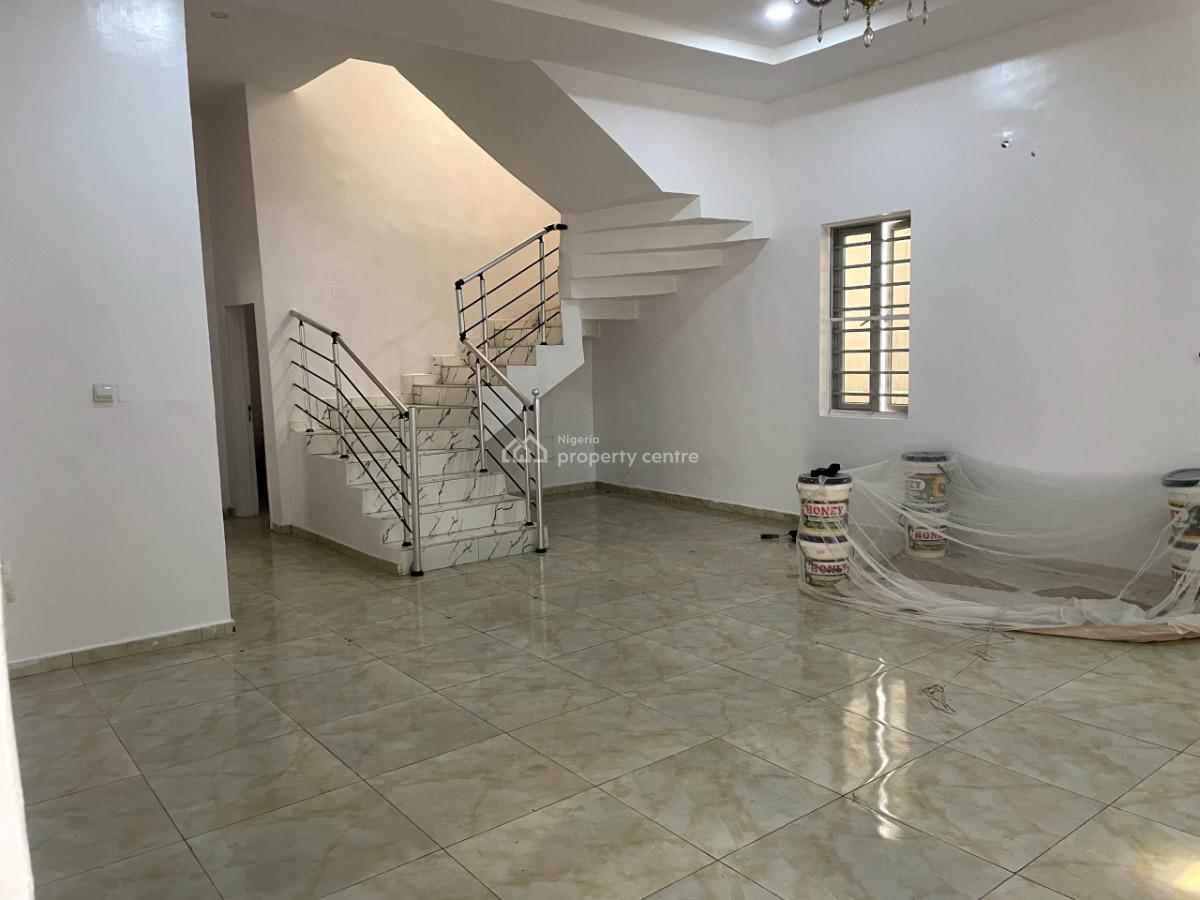 Brand New 5 Bedrooms Fully Detached Duplex with a Bq, Chevron, Lekki, Lagos, Detached Duplex for Rent