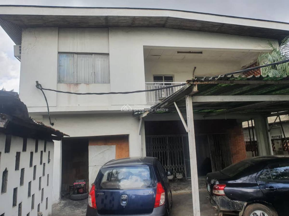 1200sqm  2nos 5-bedroom Detached Houses on 2 Contiguous Plots of Land, 1200sqm @ Alaka Estate, Surulere ( Both Can Be Sold Separately), Yaba, Lagos, House for Sale