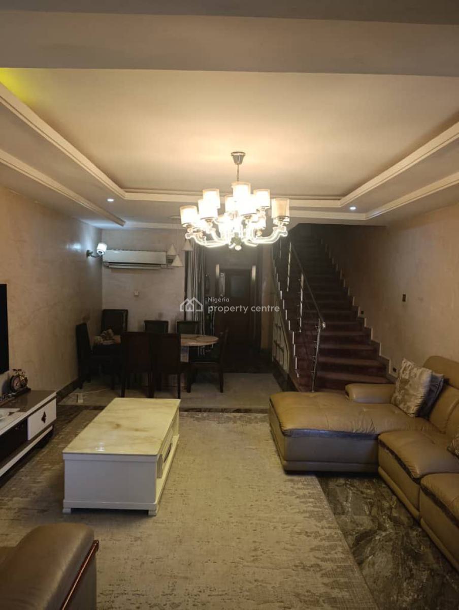 4 Bedroom Fully Furnished Terrace Duplex with Bq, Diplomatic Zone, Katampe Extension, Katampe, Abuja, Terraced Duplex for Rent