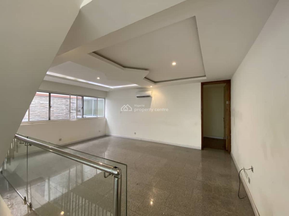 4 Bedrooms Terrace House + Bq with Ample Parking Courtyard & a/c, Parkview, Ikoyi, Lagos, Terraced Duplex for Rent