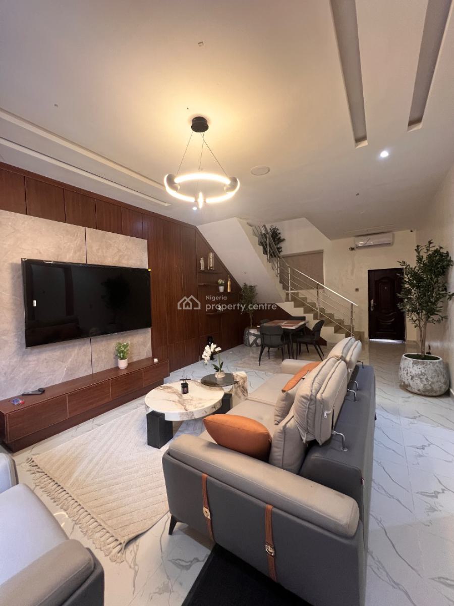 Most Sought After 3 Bedroom Duplex in a Secured Estate Along The Exp, Opposite Charterhouse British School, Abraham Adesanya, Ogombo Road, Ajah, Lagos, Terraced Duplex for Sale
