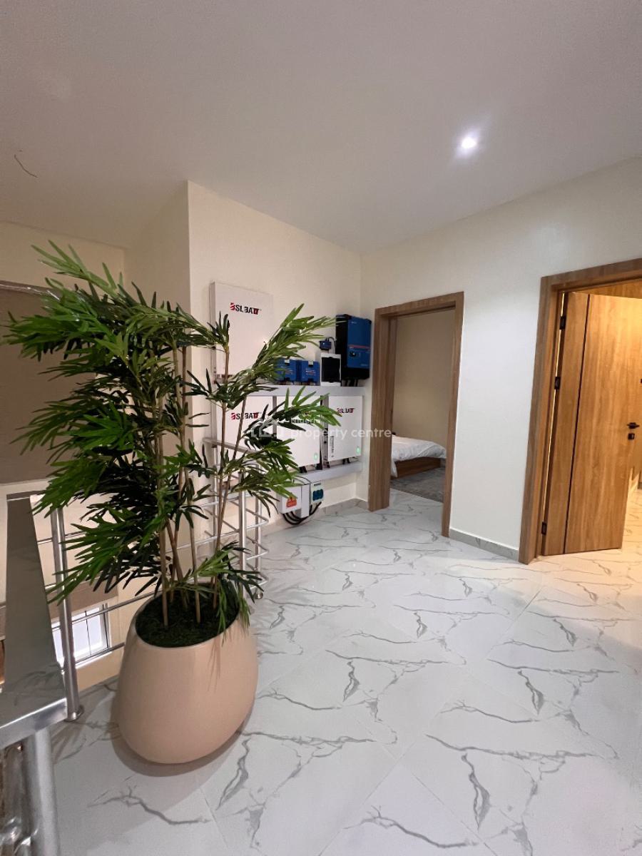 Magnificent 3 Bedroom Duplex with Solar in a Secured Estate, Comes with Solar Panel in a Call to Access Estate Along The Expressway, Ajah, Lagos, Terraced Duplex for Sale