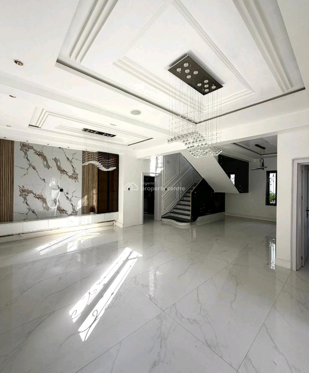 5 Bedroom Detached Duplex with Bq Available, Kado, Abuja, House for Sale