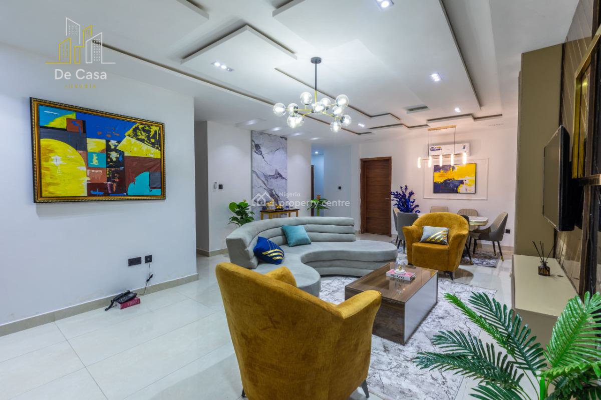 3 Bedroom Luxury Apartment, Astonish Finishing with Exquisite Interior, 20 Mins Drive to Airport, Ojodu Berger, Ojodu, Lagos, Flat / Apartment Short Let