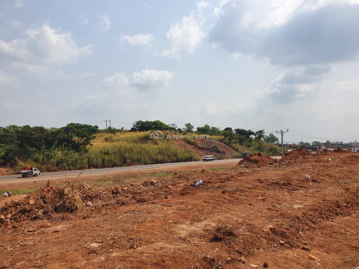 540sqm of Land with C of O Facing The Express Way, Riverview Lolite Estate Phase 2  Before Four Corner Junction, Ozalla, Nkanu, Enugu, Residential Land for Sale